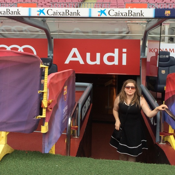 Black stretchy dress (Bought in Cyprus Boutique) - Picture 2 of 3